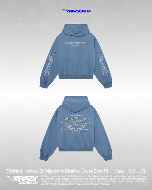 Polera Noise Celeste