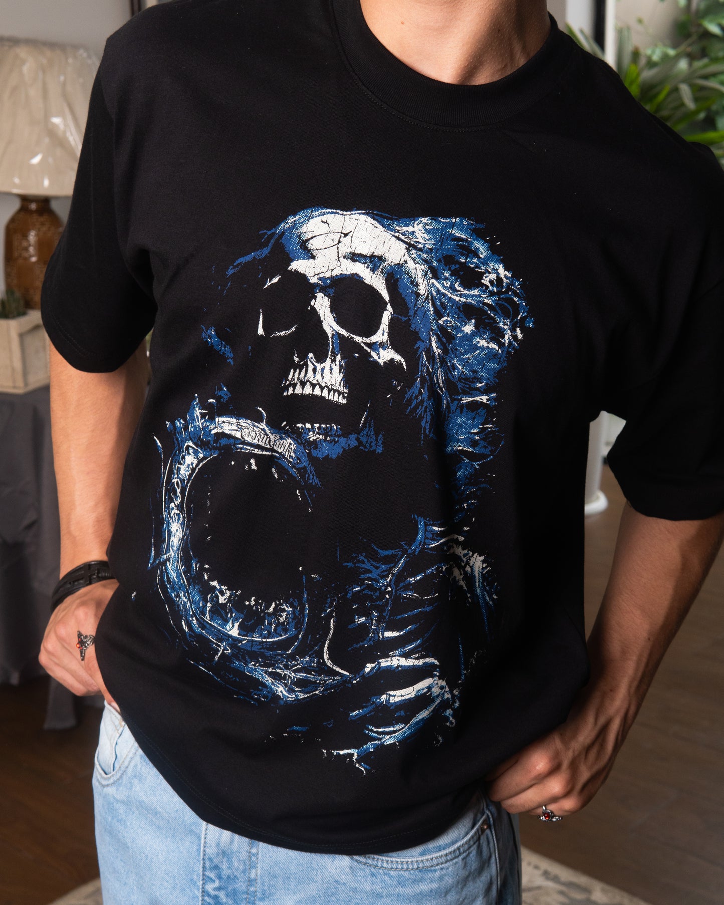 Polo Skull Negro