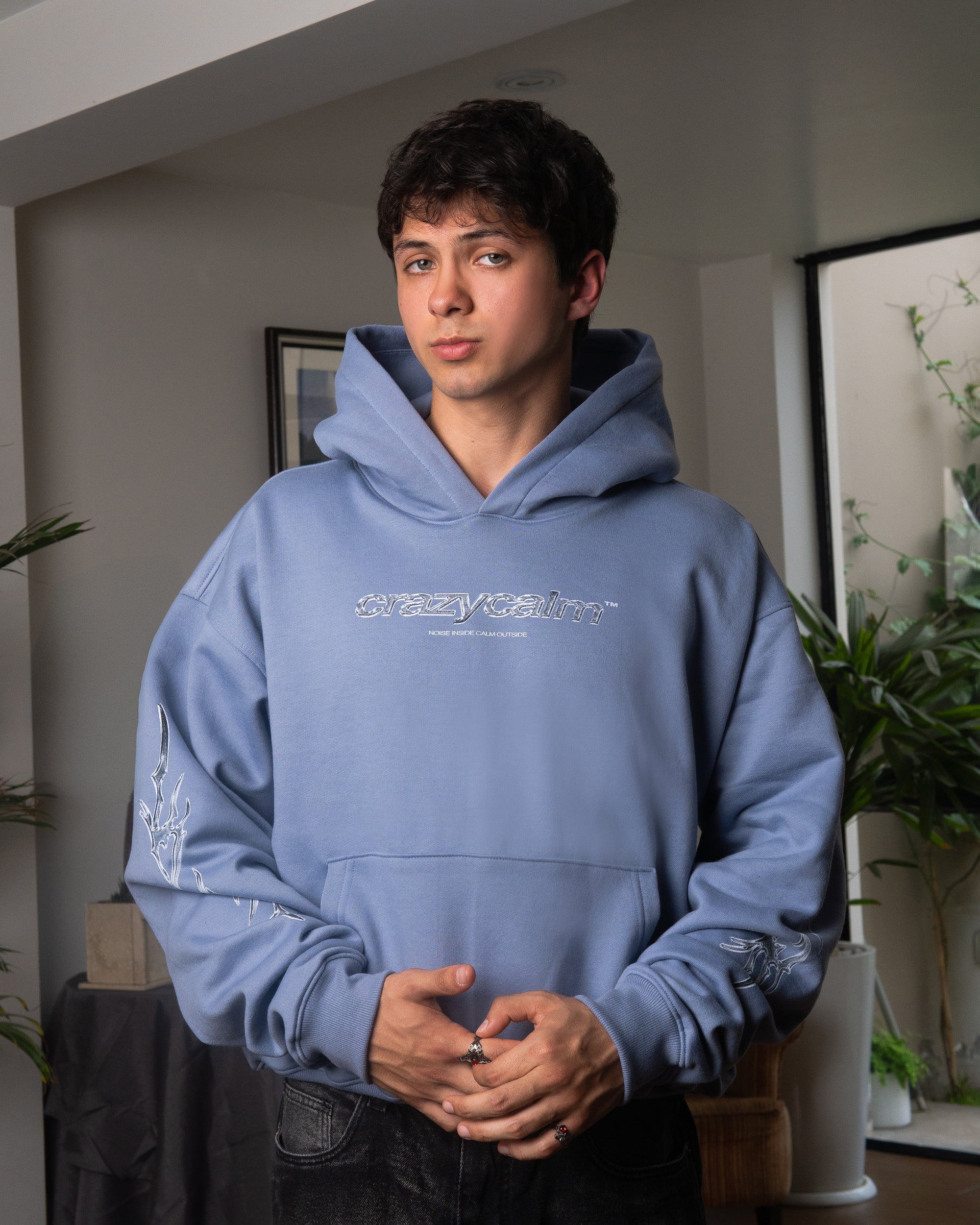 Polera Noise Celeste