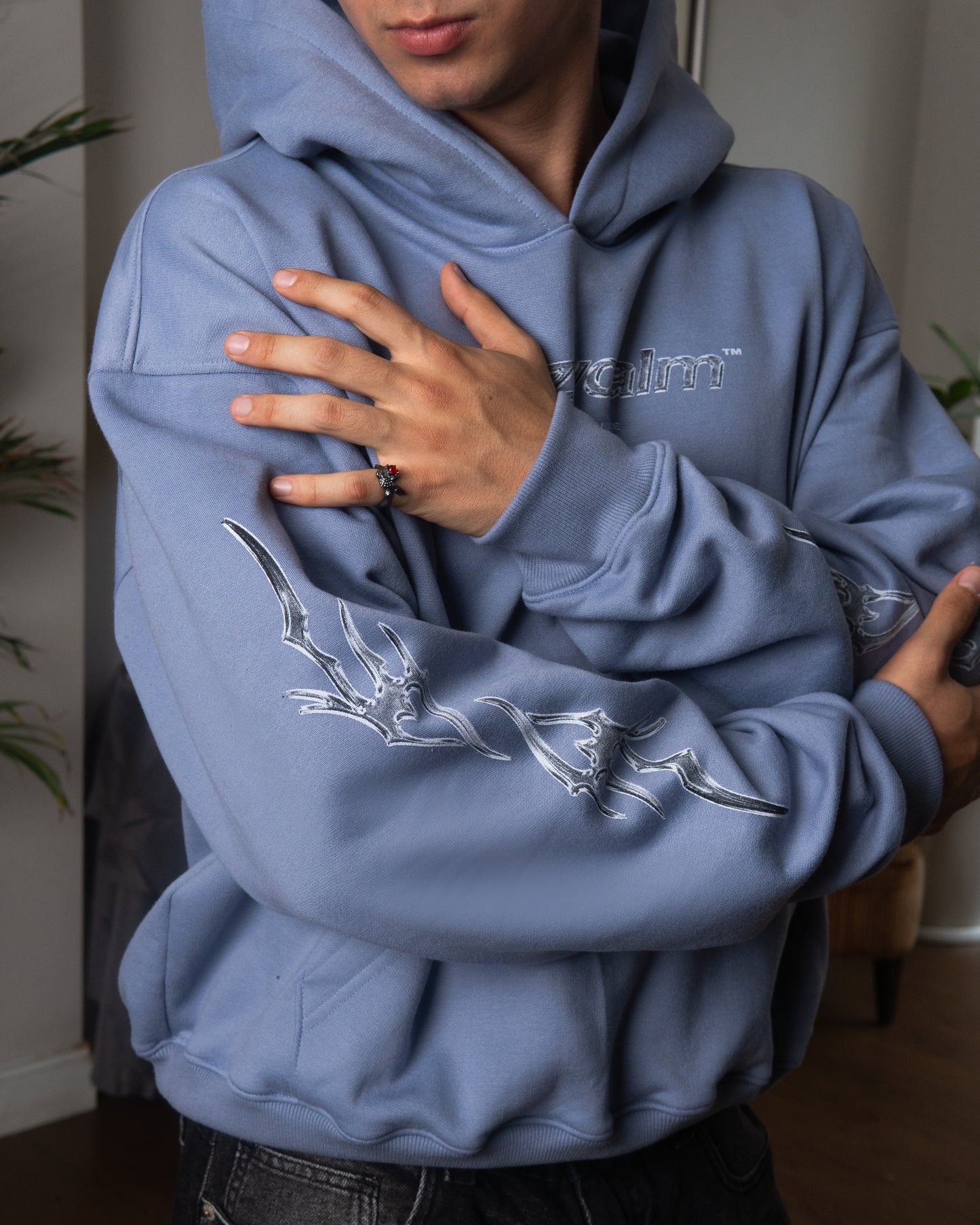 Polera Noise Celeste