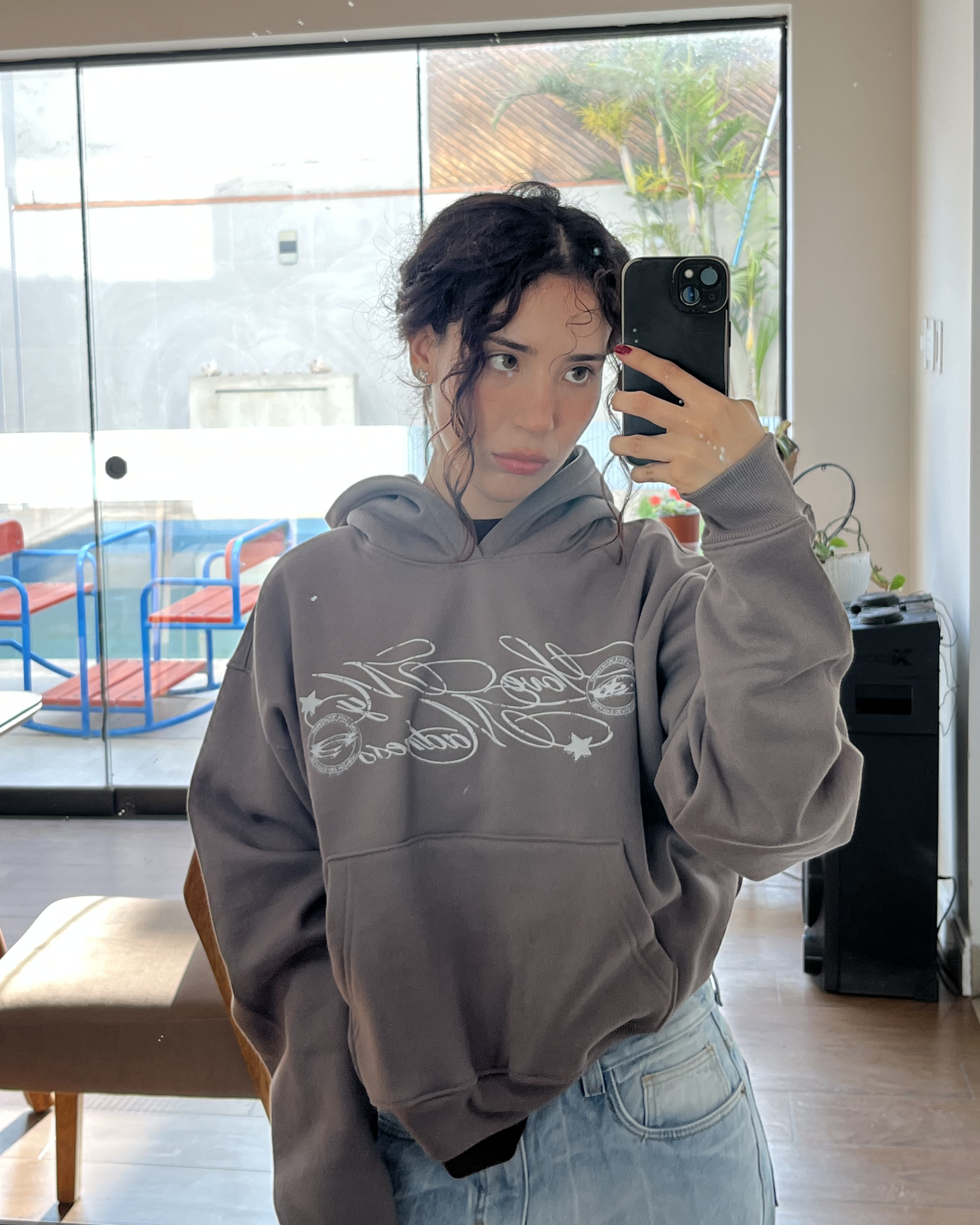 Polera Empire Piedra