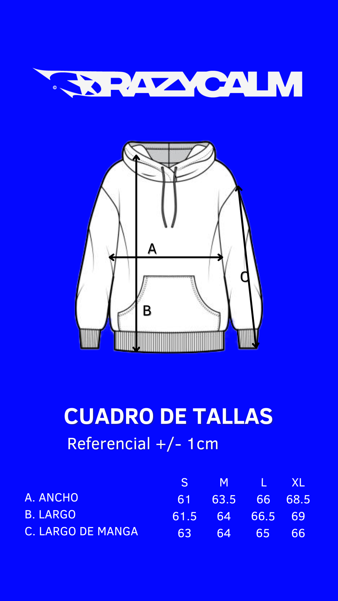 Guía de tallas